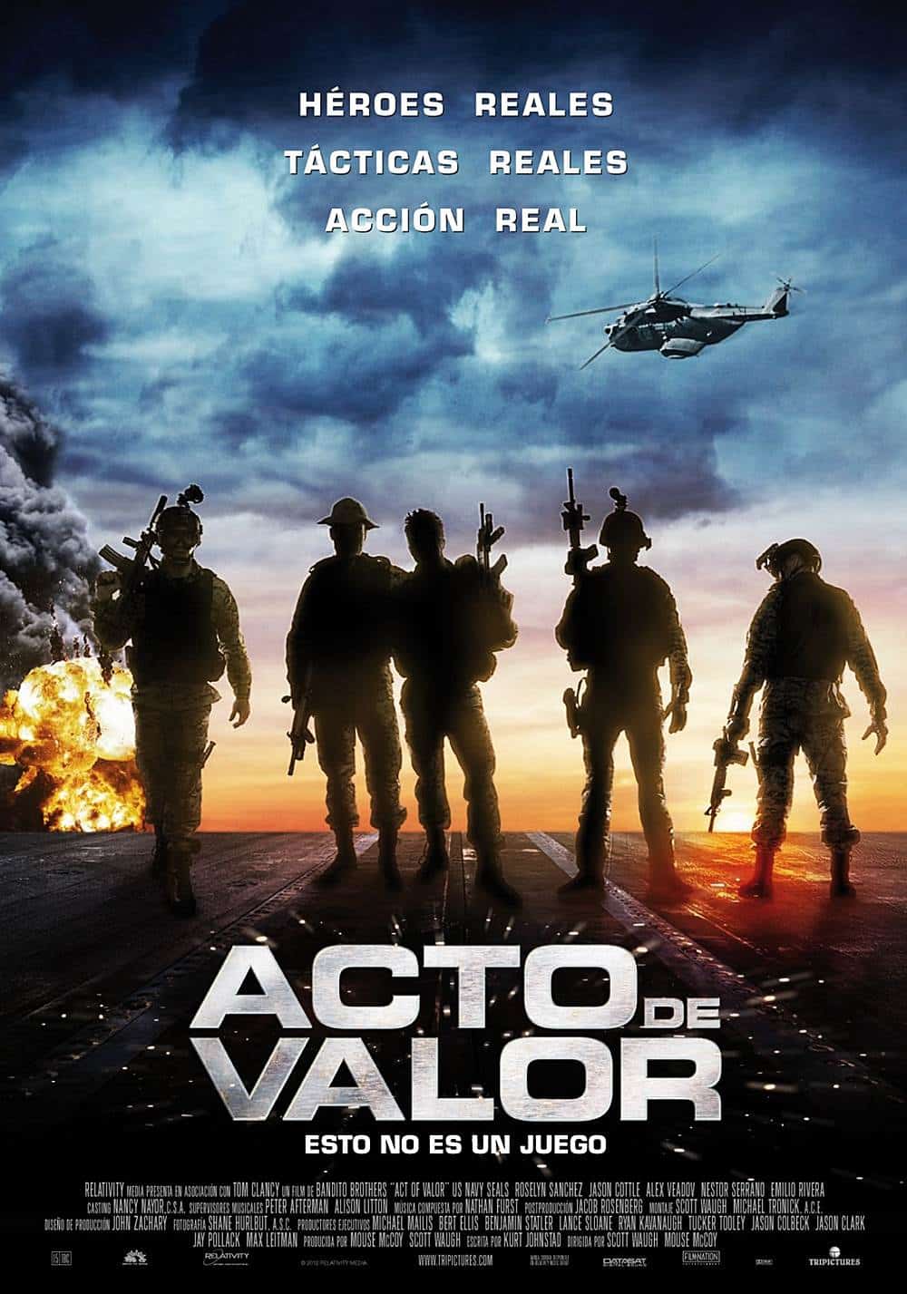 ดูหนังออนไลน์ Act of Valor หน่วยพิฆาตระห่ำกู้โลก (2012)